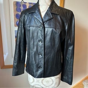 Siena Studio Genuine Leather Jacket M
